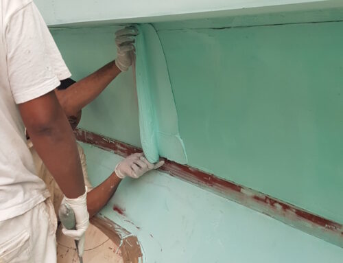 Stucco riempitivo alleggerito nautica