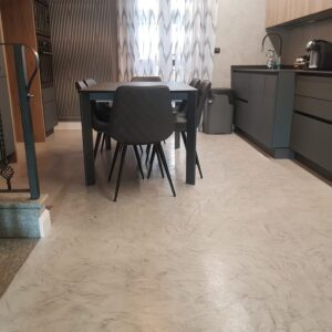 sistema VIRES per pavimenti in microcemento
