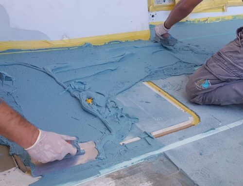 Stucco alleggerito per ponti di imbarcazioni