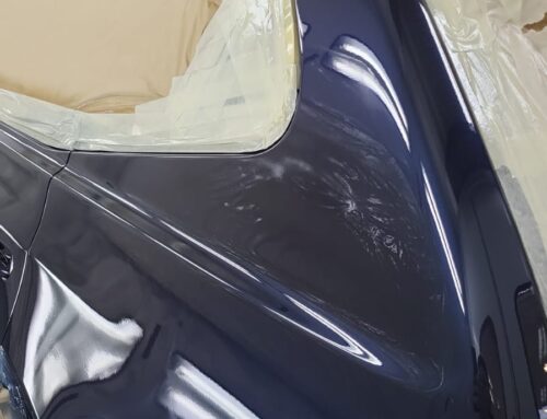 Fondo acrilico e finitura trasparente per carrozzeria